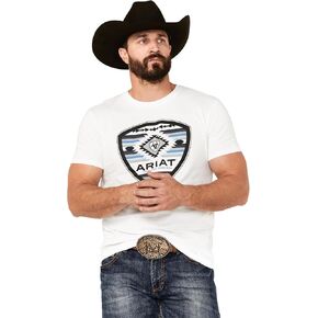 Ariat Men's Geo Fill Boot Barn SMU T-Shirt in Saudi Arabia