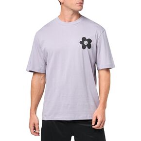 HUGO Men's Printed Flower Cotton T-Shirt