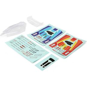 Losi Lightweight Body & Wing Clear Mini-B BL LOS210033