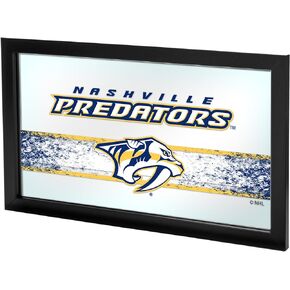 Trademark Gameroom NHL Nashville Predators Framed Logo Mirror