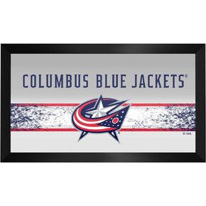 Trademark Gameroom NHL Columbus Blue Jackets Framed Logo Mirror