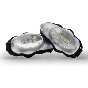 2-Pc Flashlights for Runners and Walkers - Dog Walking Flashlight - Grab and Go Lightweight Night Running Light (Pink)