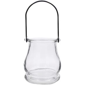 4 Hanging Glass Tealight Holder Plant Terrariums Glass Air Plants Tea Light Votive Candle Holders Home Garden Decor Table Setting Oranments, Clear