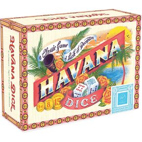 Chronicle Books Havana Dice: A Classic Game of Luck and Deception (Liar's Dice Game, Cuban-Themed Dudo Game)