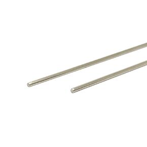 304 Stainless Steel Rods 1mm x 70mm Solid Round Rods for DIY Crafts - 10pcs