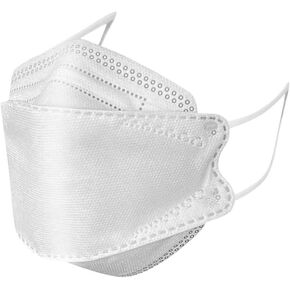 YOMEESOUL Colored KF94 Face Mask for Adults Comfortable Breathable 4 Layers Fish Type Non Woven Masks for Face Protection
