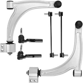 TALAMOYI Front Suspension Kit Lower Control Arm Compatible with 2004-2012 Chevrolet Malibu, 2005-2010 Pontiac G6, 2007-2009 Saturn Aura