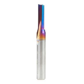 أداة Amana Tool 43500-K SC Spektra Extreme Tool مغلفة بالحياة قطع بلاستيك مفرد O الناي 1/8 D x 1/2 CH x 1/4 SHK x 2 بوصة لقمة توجيه طويلة
