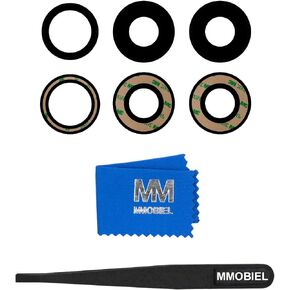MMOBIEL Back Rear Camera Glass Lens Replacement Compatible with Samsung Galaxy A14 5G 2023. - Incl. Double Sided Adhesive, Tweezer and Cloth.