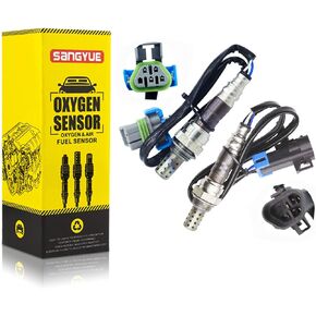 Sangyue 2x Oxygen Sensor 1 & 2 for 2011-2012 Chevrolet Malibu 2.4L Upstream + Downstream
