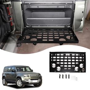 Car tailgate table storage rack metal foldable cargo storage rack for Land Rover Defender 2020-2021 car Parts