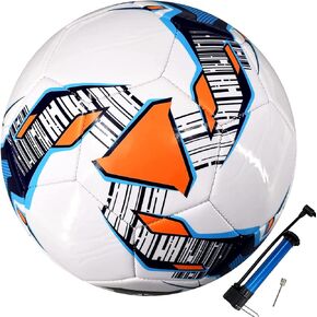 كرة قدم سينستون مقاس 5 الرسمية مع مضخة - كرة قدم لمباراة التدريب للبالغين والصغار للأطفال in Kuwait