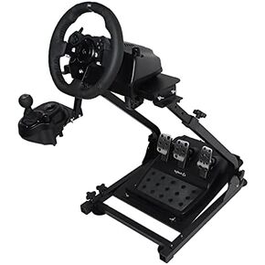Marada g920 stand - Multiple Adjustable - Easy to Fold - Carbon steel - fit for Logitech G25, G27, G29 Steering Wheel, Black