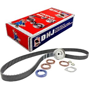 DNJ TBK616 Timing Belt Kit for 1984-1994 / Infiniti, Mercury, Nissan / 200SX, 300ZX, D21, M30, Maxima, Pathfinder, Quest, Villager / 3.0L / SOHC / V6 / 12V /181cid, 182cid, 2960cc/ VG30, VG30E, VG30I