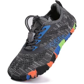 DimaiGlobal Kids Barefoot Shoes Boys Trail Running Shoes Girls Running Shoes Sneakers Athletic Tennis Shoes Toddler Little Kid Big Kid