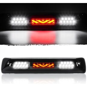 Tresound 3rd Third Brake Light for 2004-2012 Chevy Chevrolet Colorado/GMC Canyon Cargo Light High Mount LED Tail Lamp (Red Lens)