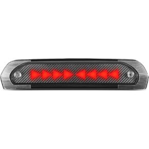 DNA MOTORING 3BL-DRM02-3D-T4-LED-BK Black Housing Arrowhead Line 3D LED High Mount 3rd Third Brake Light [Compatible with 02-08 Dodge Ram 1500/03-09 Ram 2500 3500]
