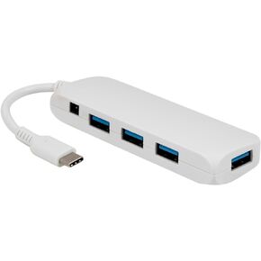 ATIVA® 4-Port USB-C 3.0 Hub, White, 41508