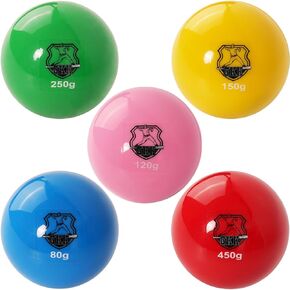 Baseball 5Pack Practice Training Plyo PVC Baseballs & Softballsfor Kids/Youth 9 Inch Baseballs for Pitching Throwing Hitting and Pitching
