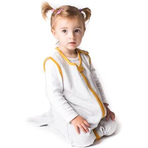 Malabar Baby Organic Cotton Lightweight Wearable Blanket, TOG 0.6 Baby Sleeping Sack for Newborns, Unisex, Erawan, Small (0-6M)
