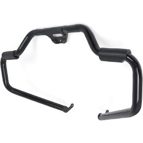 CHIFUN Engine Guard Highway Crash Bars 1.25" Fat Steel Compatible with Harley Softail Fat Boy Heritage Classic 2018-2023 Black Motorcycle Frame Protection Bars