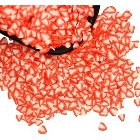 Tiny Fruit Slime Charms Cute Set, 10000pcs Charms for Slime Assorted Fruits Apple Banana Strawberry Blueberry Watermelon Melon and More for Craft Making, Ornament Nail Art DIY Crafts