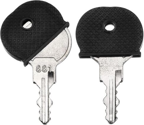 PATIKIL Key Cap Cover Tags, 10Pcs Keys Identifier Label ID Silicone Sleeve for House Apartment Organization Black in Saudi Arabia