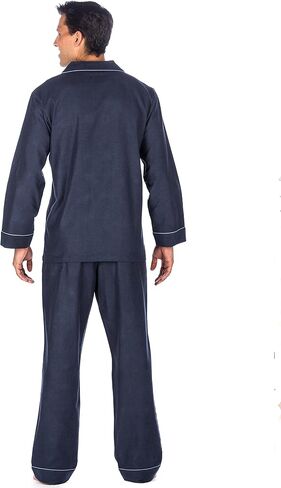 Noble Mount Mens Pajama Set - 100% Cotton Flannel Pajamas Set in Saudi Arabia