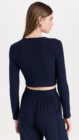 Leset Women's Lauren Crop Cardigan II in Saudi Arabia
