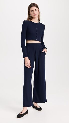 Leset Women's Lauren Crop Cardigan II in Saudi Arabia