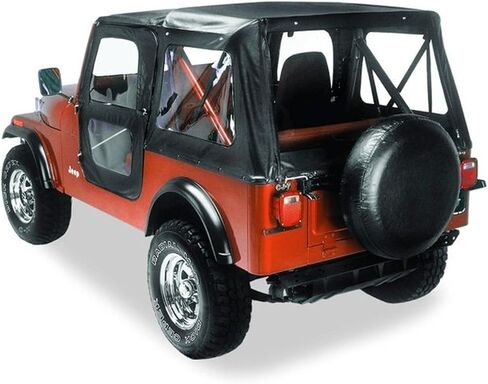 Bestop 5111701 Black Replace-A-Top for OEM Hardware - Jeep 1976-1983 CJ5 in Saudi Arabia