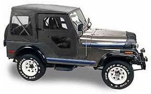 Bestop 5111701 Black Replace-A-Top for OEM Hardware - Jeep 1976-1983 CJ5 in Saudi Arabia