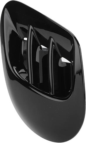 Rear Side Vent Trim, Side Air Vent Cover Trim Replacement for Fortwo/Forfour 453 2015-2021(Bright black) in Saudi Arabia