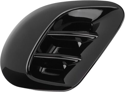 Rear Side Vent Trim, Side Air Vent Cover Trim Replacement for Fortwo/Forfour 453 2015-2021(Bright black) in Saudi Arabia