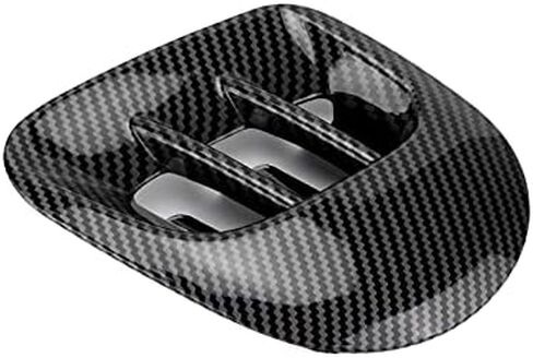 Rear Side Vent Trim, Side Air Vent Cover Trim Replacement for Fortwo/Forfour 453 2015-2021(Bright black) in Saudi Arabia