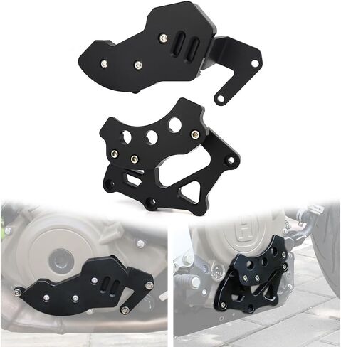 طقم حراس المحرك الأيسر الأيمن غطاء حماية واقي الطين للمحرك متوافق مع Husqvarna Vitpilen 250/401 2022-2023، Svartpilen 250/401 2020-2023 in Saudi Arabia