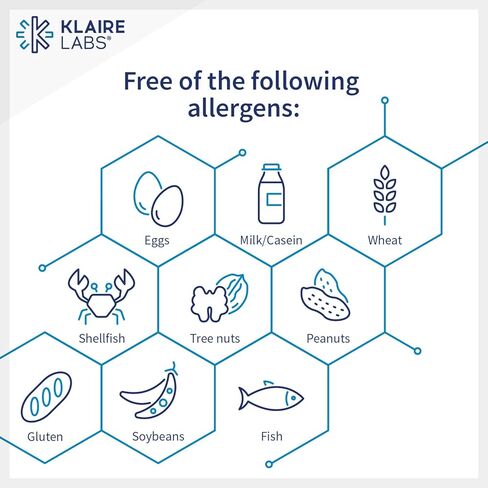 كالير لابس كالسيوم د-غلوكارات 500 ملغ - يدعم التمثيل الغذائي الصحي للإستروجين وإزالة السموم - مكمل دعم الكبد والتخلص من السموم - خالي من الغلوتين والخميرة ولا يسبب الحساسية (90 كبسولة) in Kuwait