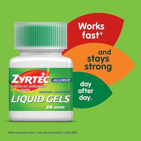 زيرتيك الحساسية Liqcp40ct حجم 40ct in Saudi Arabia