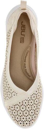 أحذية JBU Emma النسائية الكاجوال المريحة والكلاسيكية المسطحة in Kuwait