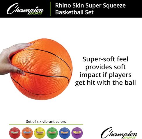 مجموعة كرة السلة SQBBSET Rhino Skin® Super Squeeze من Champion Sports in Saudi Arabia