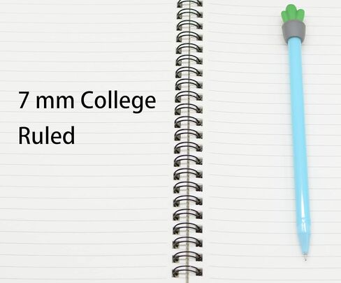 Yansanido Spiral Notebook, 8 Pcs A5 Marble Design Thick Hardcover 7mm College Ruled 80 Sheets -160 Pages Journals for Study and Notes (8 Style A5) in Kuwait