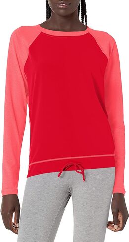Cutter & Buck Women's Long Sleeve Response Active Hybrid Tie Waist Crew Neck Top in Saudi Arabia