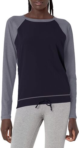 Cutter & Buck Women's Long Sleeve Response Active Hybrid Tie Waist Crew Neck Top in Saudi Arabia