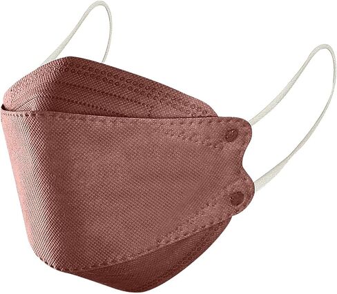YOMEESOUL Colored KF94 Face Mask for Adults Comfortable Breathable 4 Layers Fish Type Non Woven Masks for Face Protection in Saudi Arabia