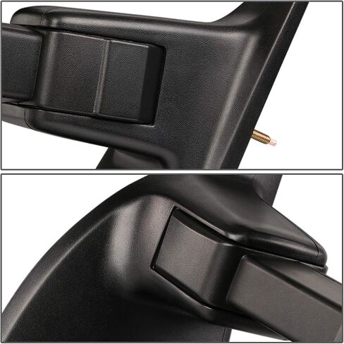 DNA Motoring TWM-027-T666-BK-AM-L Manual Telescopic Foldable Towing Mirror W/Turn Signal Compatible With 08-16 F250 / F350 / F450 / F550 Super Duty, Left Side in Kuwait