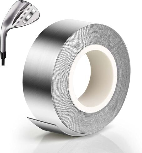 AccEncyc Golf Lead Tape 0.5 Gram Per Inch High Density Lead Tape1/2''x 100'' Adhesive Lead Tape for Golf Clubs, Golf Heads, Pickleball, Tennis, Fishing, Racket in Saudi Arabia