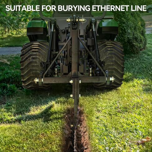 YITAMOTOR Hitch Mounted Ripper, Hitch Lawn Ripper, Middle Buster Plow for ATV/UTV Tractor with 2" Receiver,16" Rigid Drop Shank with Replaceable Ripper Teeth in Saudi Arabia