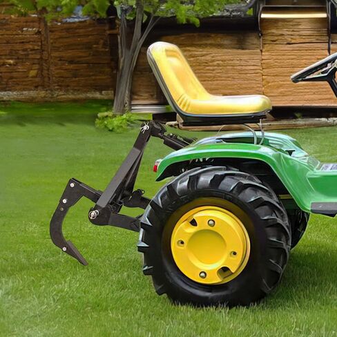 YITAMOTOR Hitch Mounted Ripper, Hitch Lawn Ripper, Middle Buster Plow for ATV/UTV Tractor with 2" Receiver,16" Rigid Drop Shank with Replaceable Ripper Teeth in Saudi Arabia