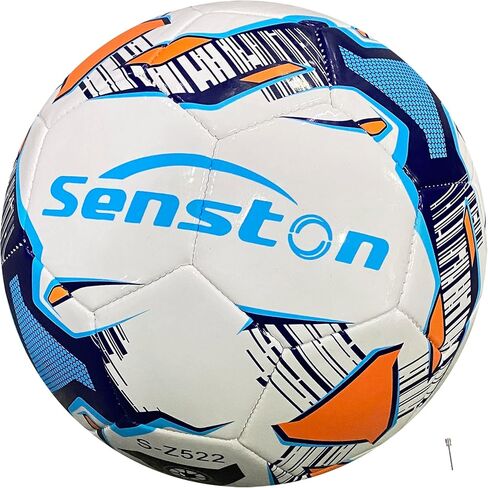 كرة قدم سينستون مقاس 5 الرسمية مع مضخة - كرة قدم لمباراة التدريب للبالغين والصغار للأطفال in Kuwait