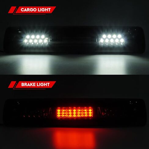 Tresound 3rd Third Brake Light for 2004-2012 Chevy Chevrolet Colorado/GMC Canyon Cargo Light High Mount LED Tail Lamp (Red Lens) in Saudi Arabia